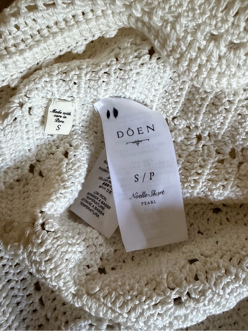 NWT DOEN -Pearl- Noelle Short S - Picture 6 of 7